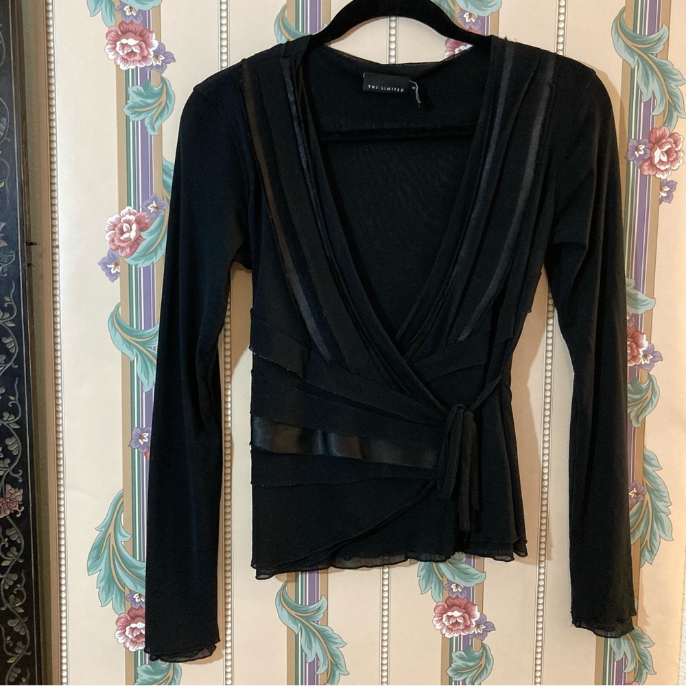 Vintage 90’s Mesh Long Sleeve Top, The Limited